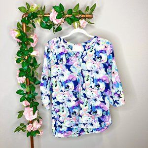 3/$30 Yumi Kim Floral Blouse